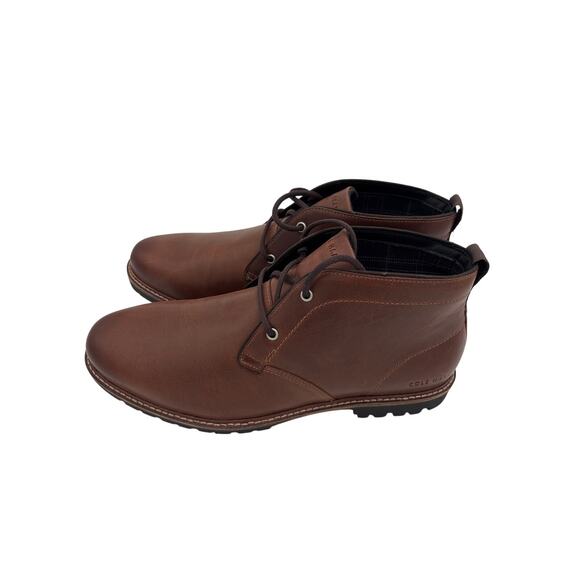 Cole Haan Men's Midland Lug Chukka Boot Size 10 M in Dark Sequoia NEW - Picture 3 of 8